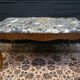Louis XV style table with marble top