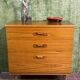 Commode rétro vintage en teck du milieu du siècle
