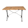 Industrial bistro table