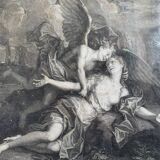 Antoine Coypel, Love and Psyche, engraving by Jean Audran, eighteenth century