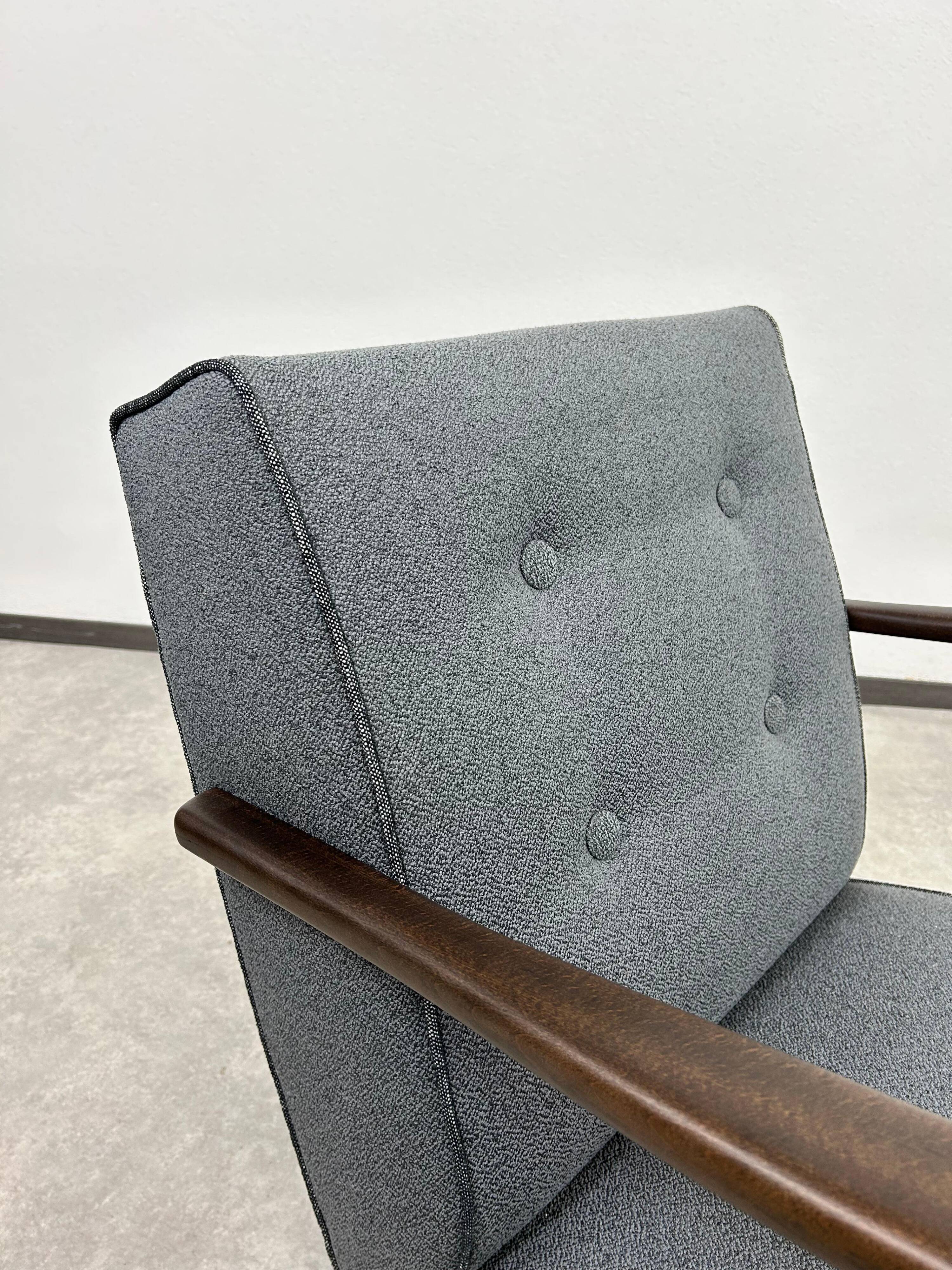 Fauteuil Art déco H320 par J.Halabala pour UP Závody
