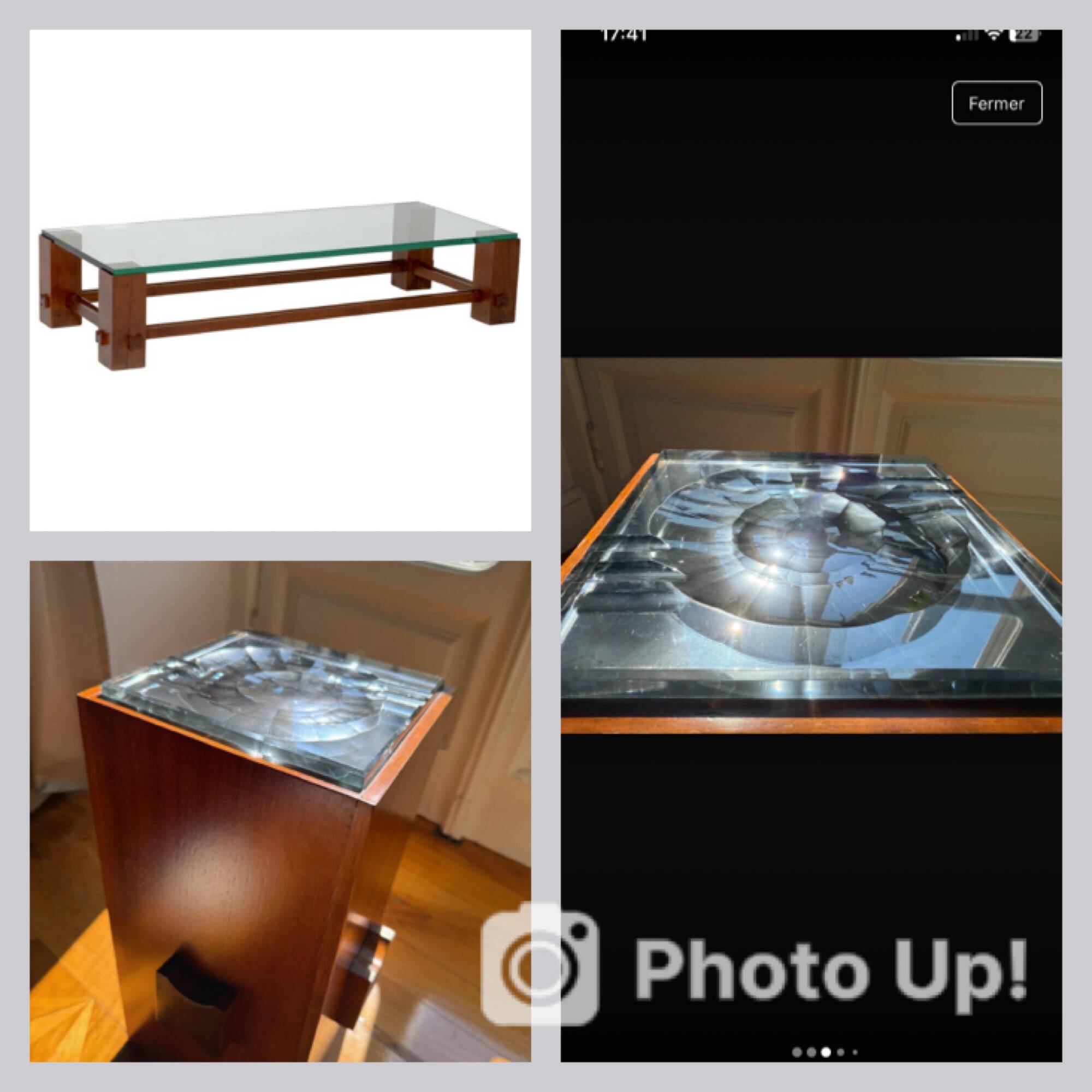 Vintage ashtray fountain