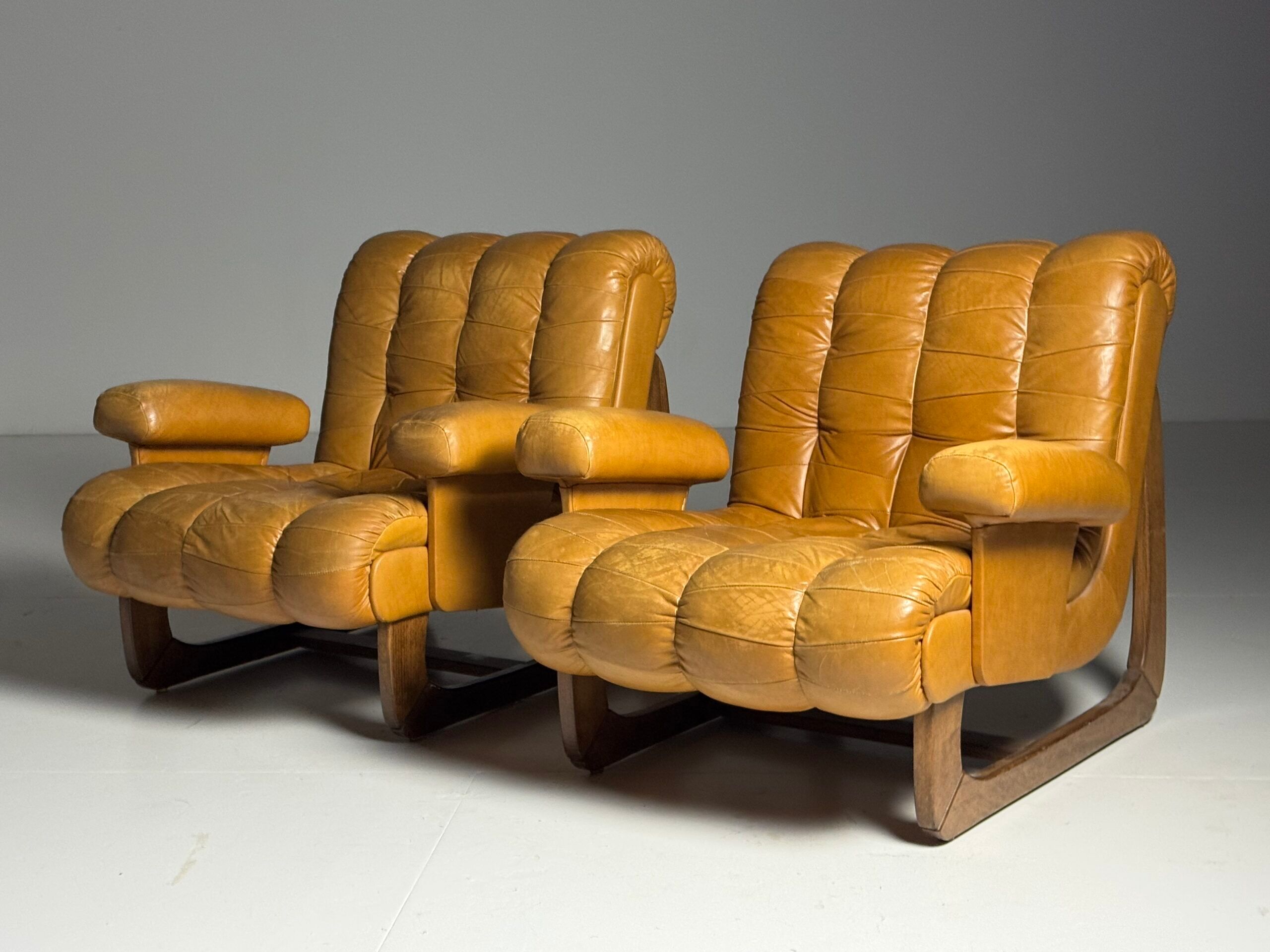 Vintage Italian armchairs 1970-1980