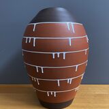Palermo decor Vase by Ilkra Edelkeramik designer Ernst Werner 1960s