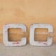 Vintage metal sign letter "C"