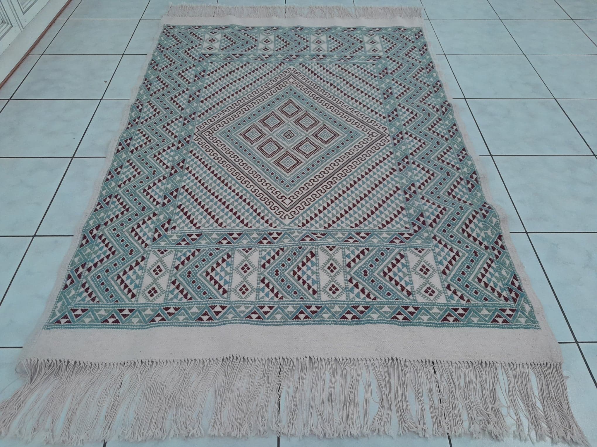 Kilim kairouan handmade 186x120cm