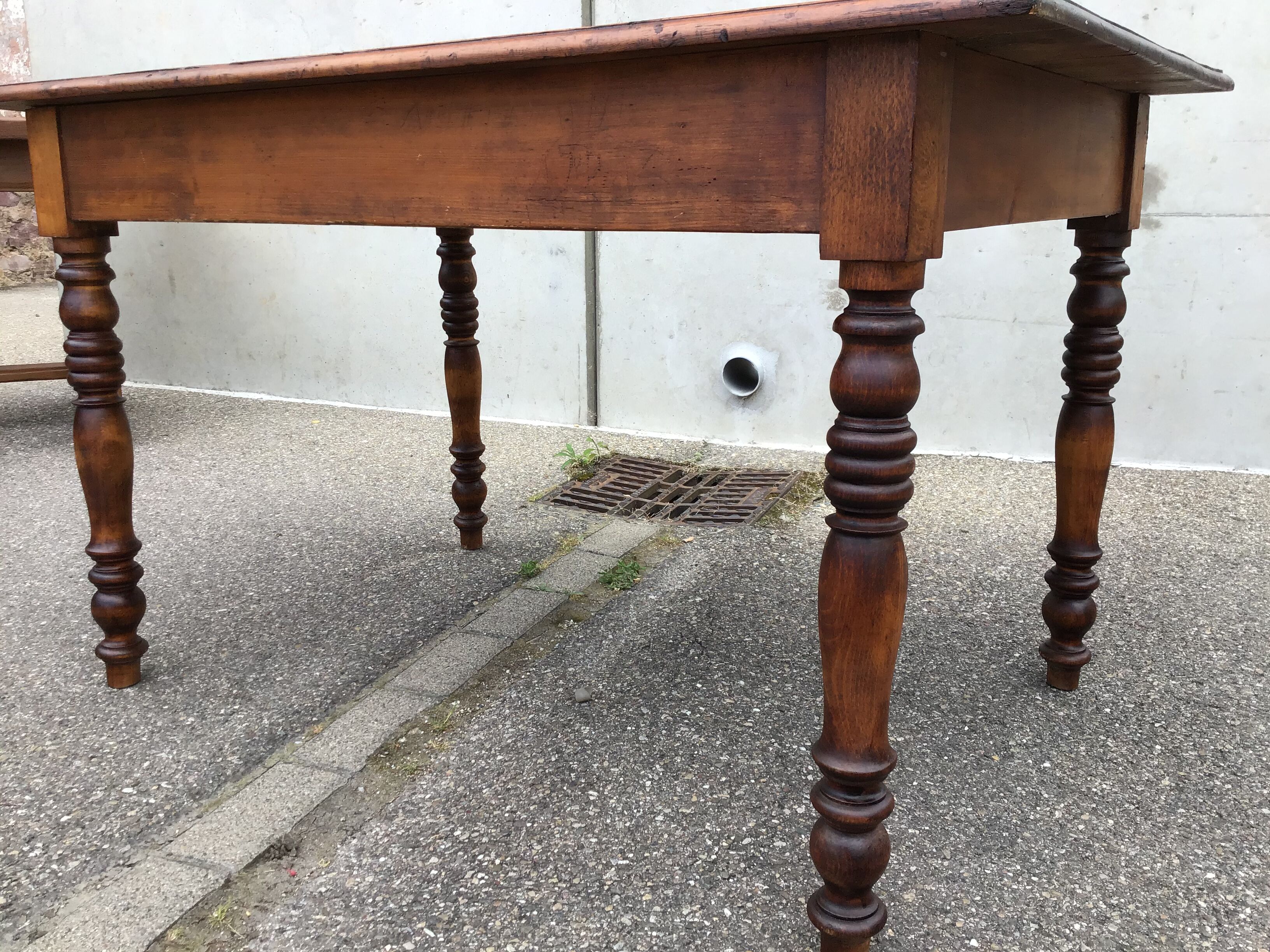 Vintage farm table