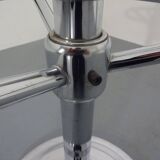 French chrome-plated steel tubular coat rack, 1940s