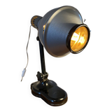 Sollux metal and Bakelite lamp. Industrial