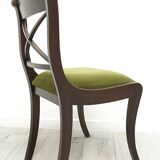A desk with an English-style chair. After professional renovation.