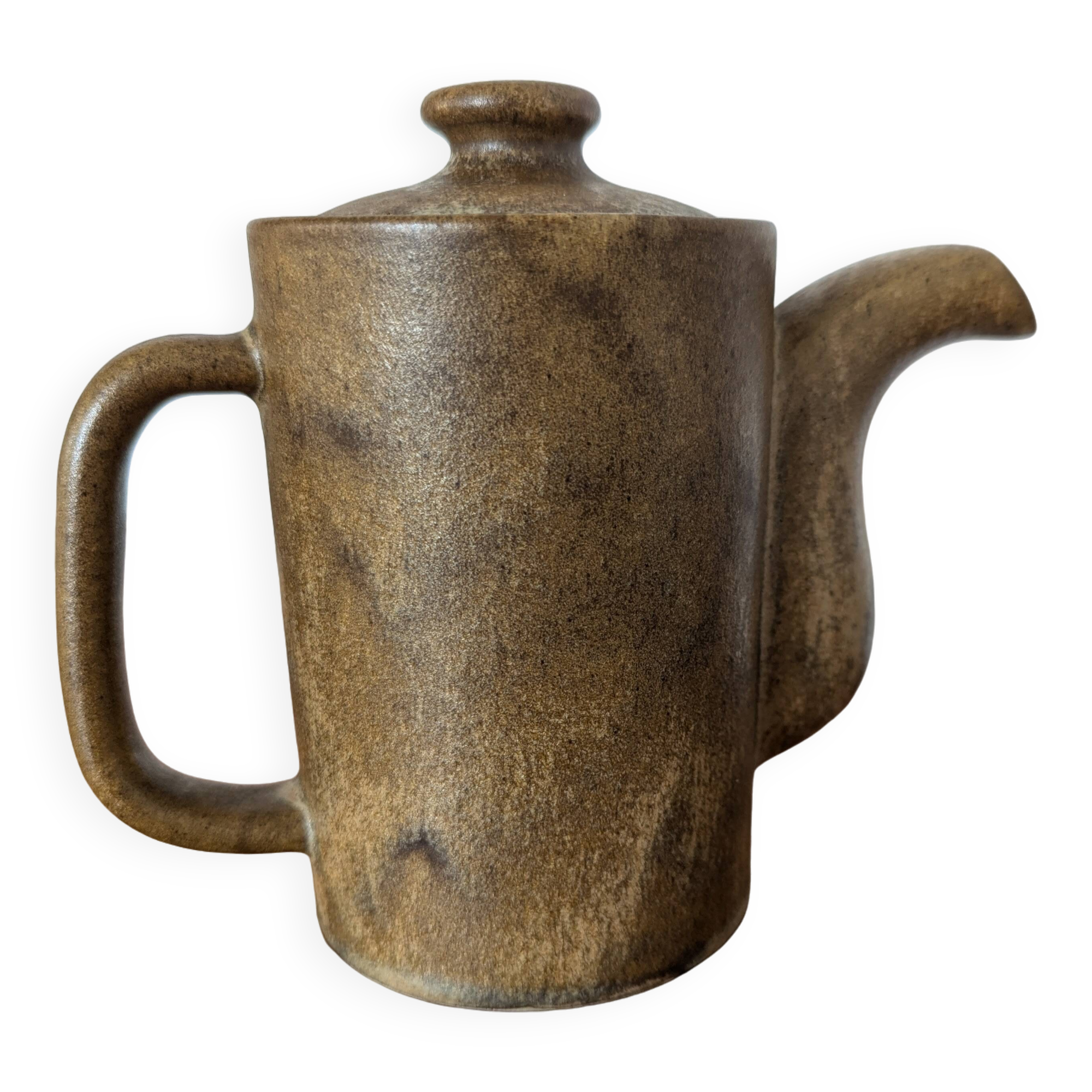 Vintage stoneware coffee pot