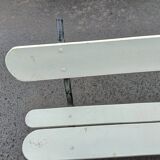 Garden bench old cast iron feet