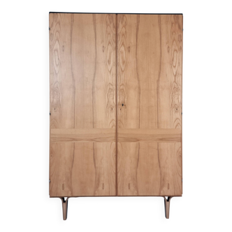 Vintage dining table in ash, 1960s