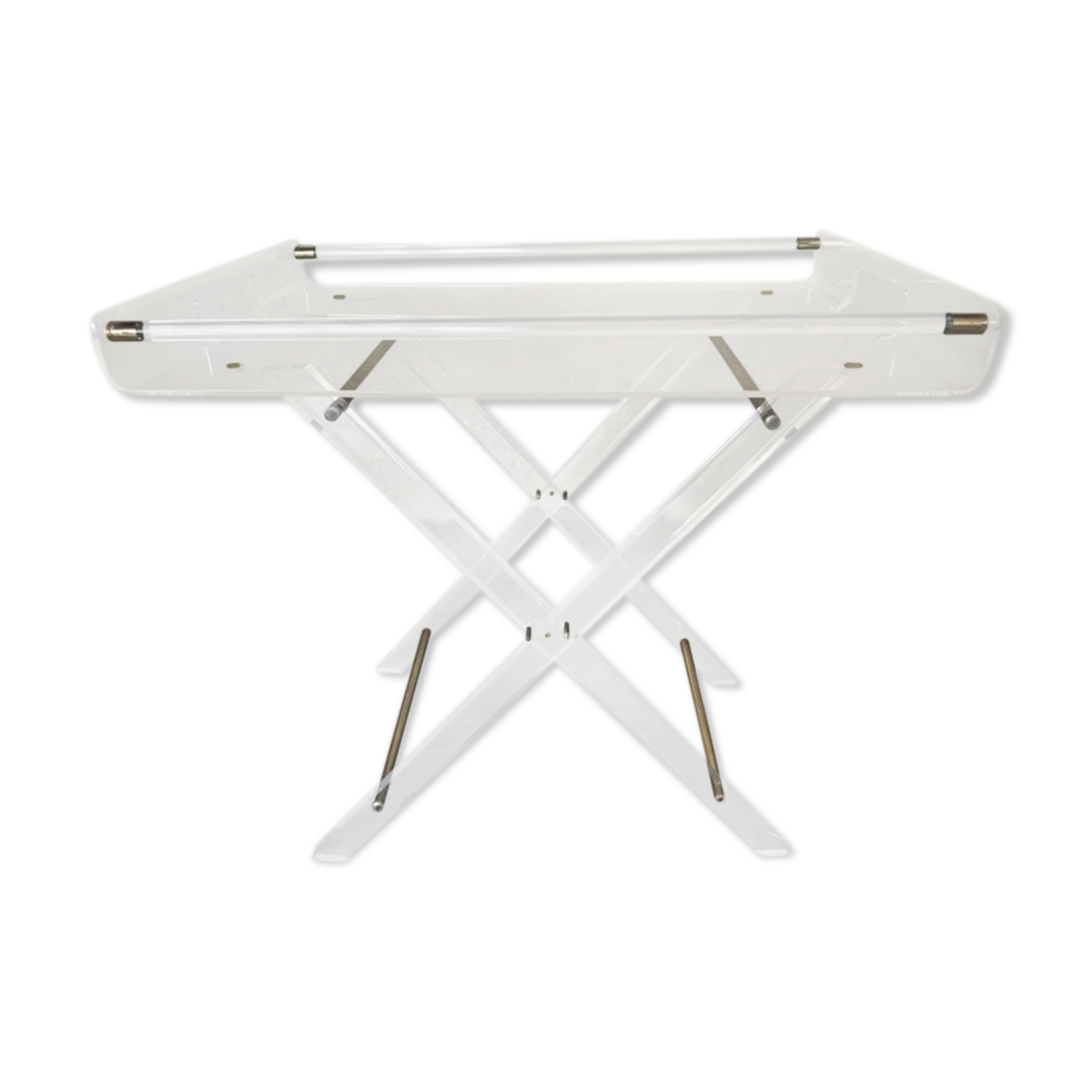 Small side table in Plexiglas 1970