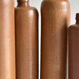 Set of old stoneware bottles