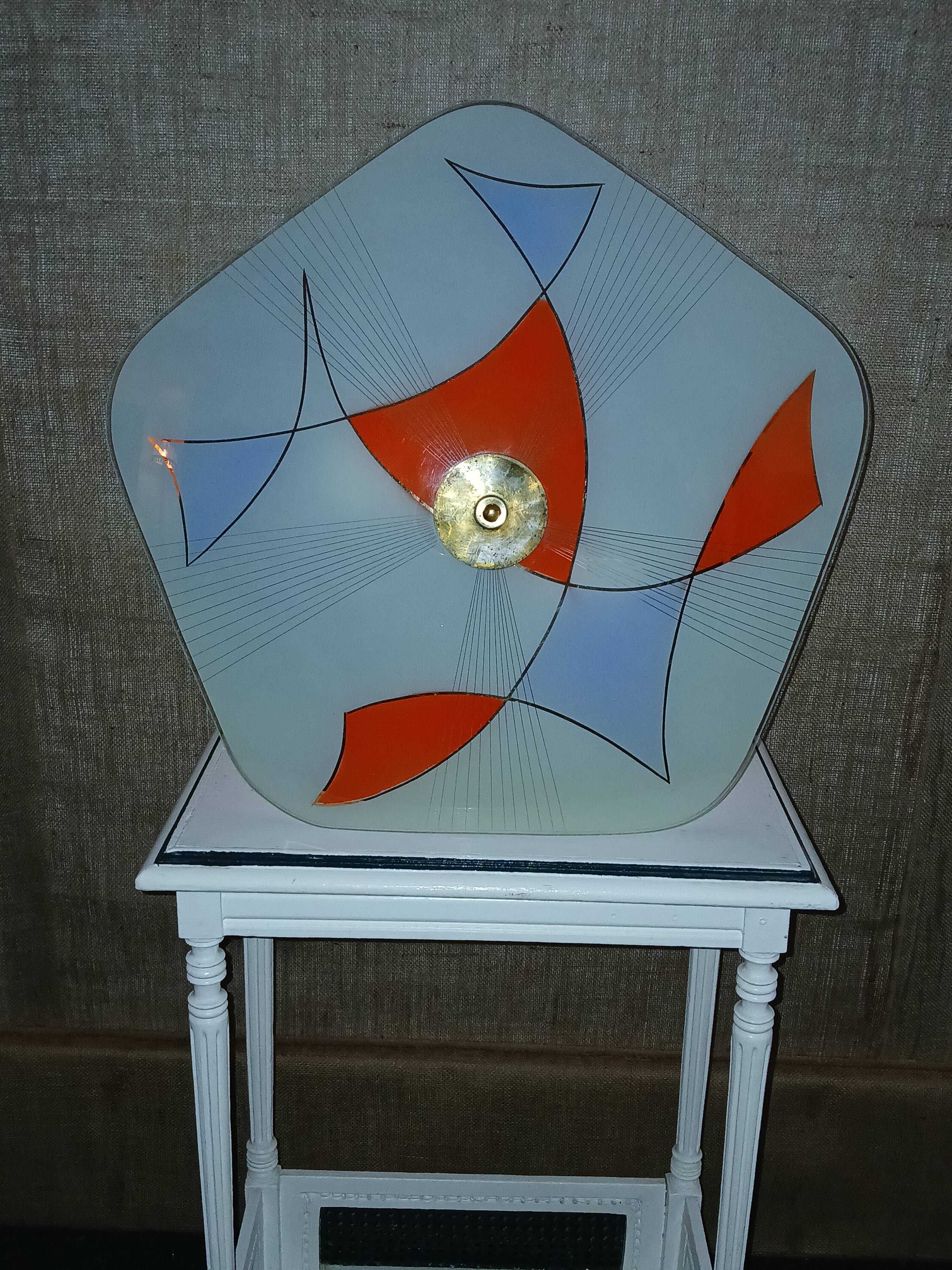 art deco chandelier
