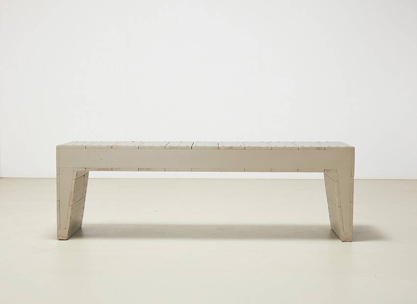Dom Hans van der Laan Bossche School Bench Netherlands 1966