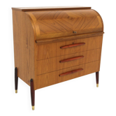 Secrétaire scandinave en teck, Bröderna Gustafssons, Suède, 1950