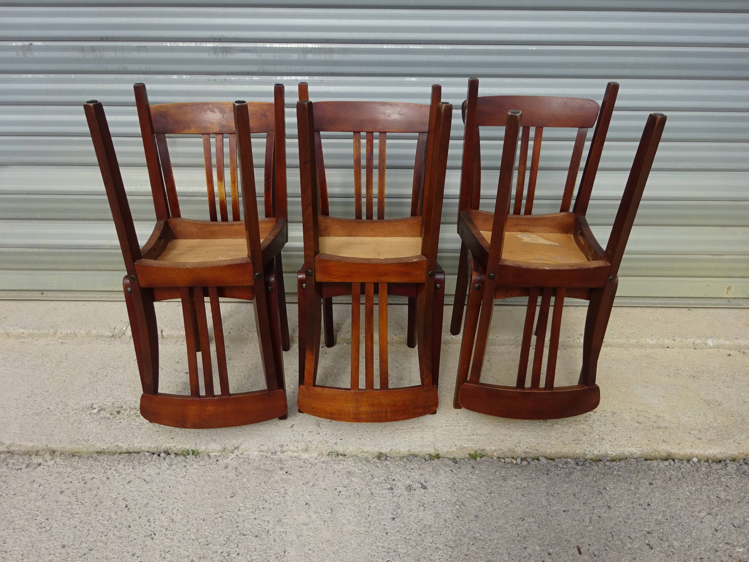 Vintage Stella bistro chairs, 1930s, set of 6