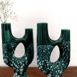 Vintage asymmetrical candlesticks