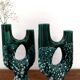 Vintage asymmetrical candlesticks