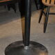Table ronde en marbre et ses chaises