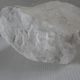 Sculpture face of woman in marble block 13 x 12 x 8 cm