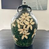 Green jar lamp base
