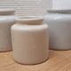 Lot 3 old sandstone pots