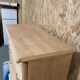 Commode bois brut