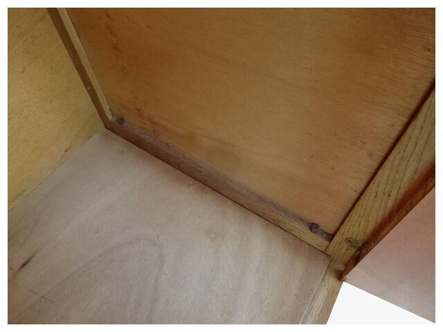Wardrobe wardrobe 1950 with compass legs