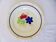 Vintage round serving dish from Gien, model Robinson 2106119.