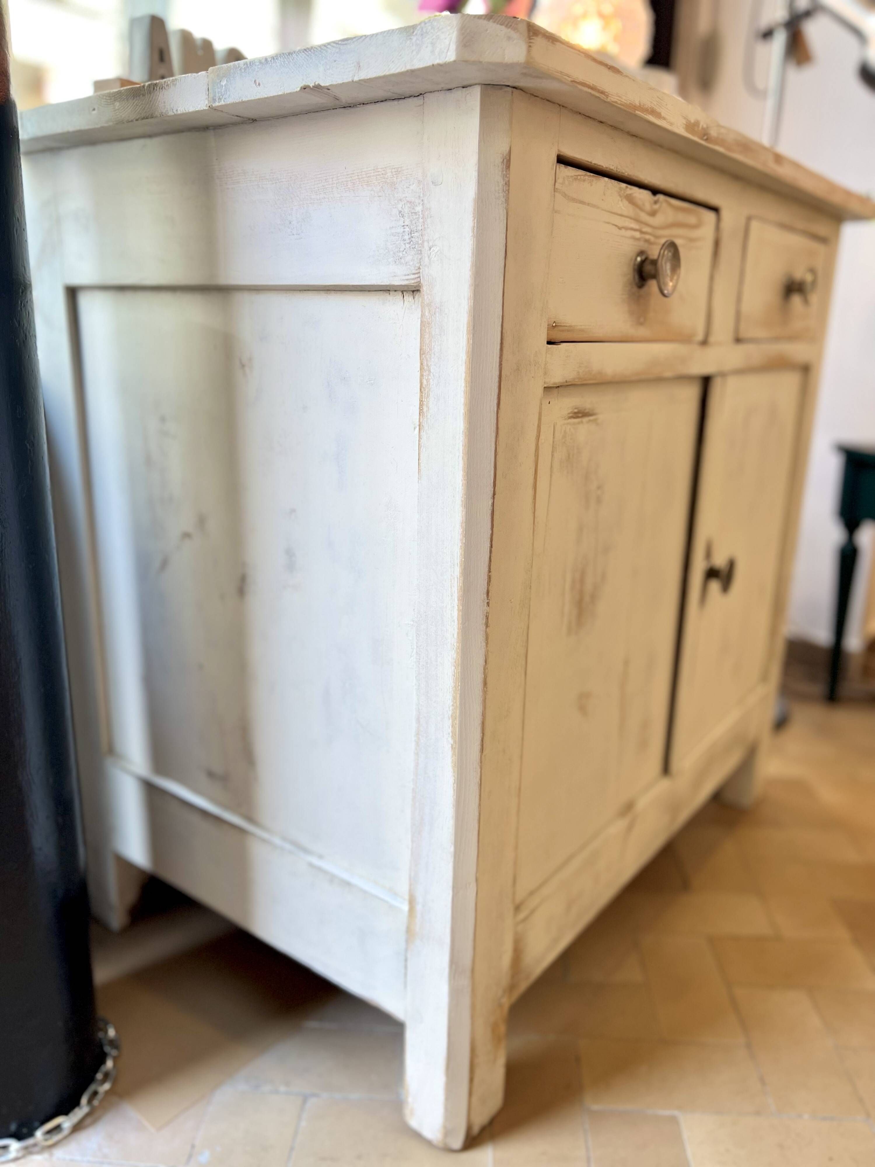 Small patinated buffet