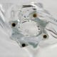 Vannes france art crystal vase