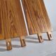 Vintage mid century brutalist pinecwall shelf