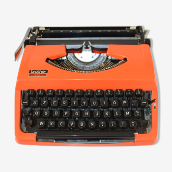 Machine à écrire vintage brother 210