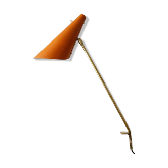 J.T. Kalmar "Style" Model Clamp Lamp Table Cone Midcentury, Vienna, 1950s