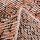 5x8 Peach Orange Handmade Wool Vintage Rug, 144x234Cm
