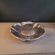 Silver-plated flower dish