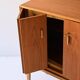 Meuble bar scandinave vintage en teck, années 1950