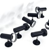 Mid-Century Set of Seven Italian spotlights from 60s