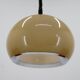Vintage pendant light designed by Harvey Guzzini for Meblo, Italy, 1970s