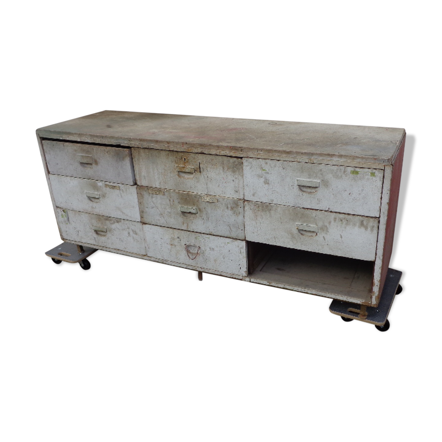 Garage drawer cabinet