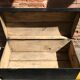 Black wooden trunk