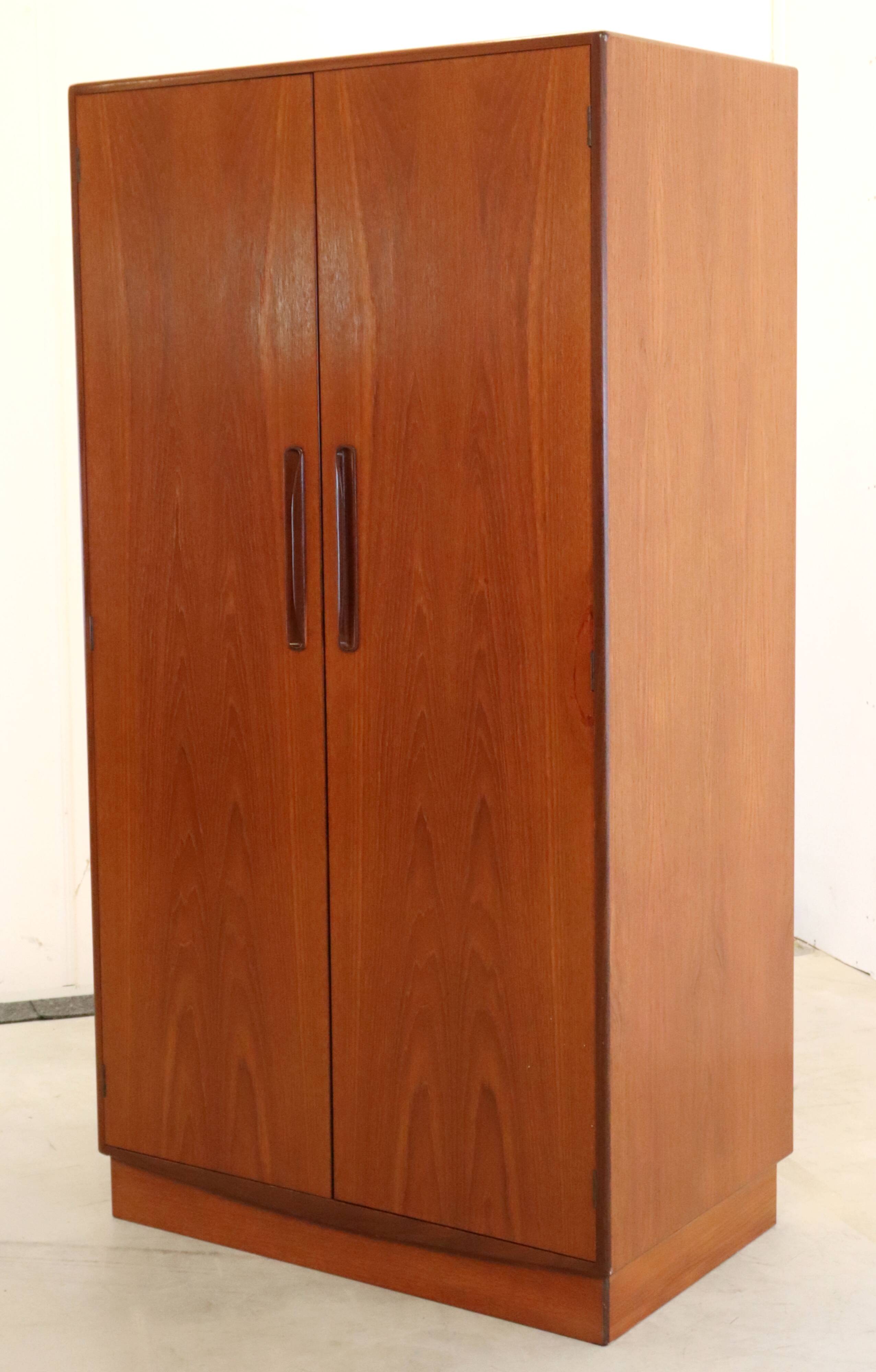 G-Plan vintage mid century wardrobe 'Heswell'