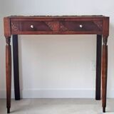 Art Deco Wooden and Marble Console Table