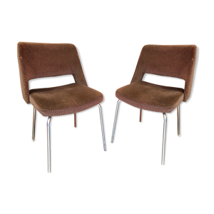 Paire chaises 1970