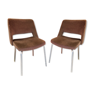 Paire de chaises de 1970