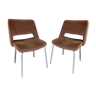 Paire de chaises de 1970