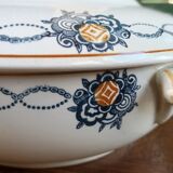 Old vegetable tree in iron earth by Saint-Amand